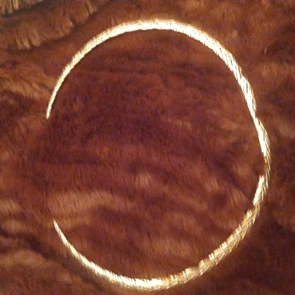 NWOT sterling silver collar adjustable